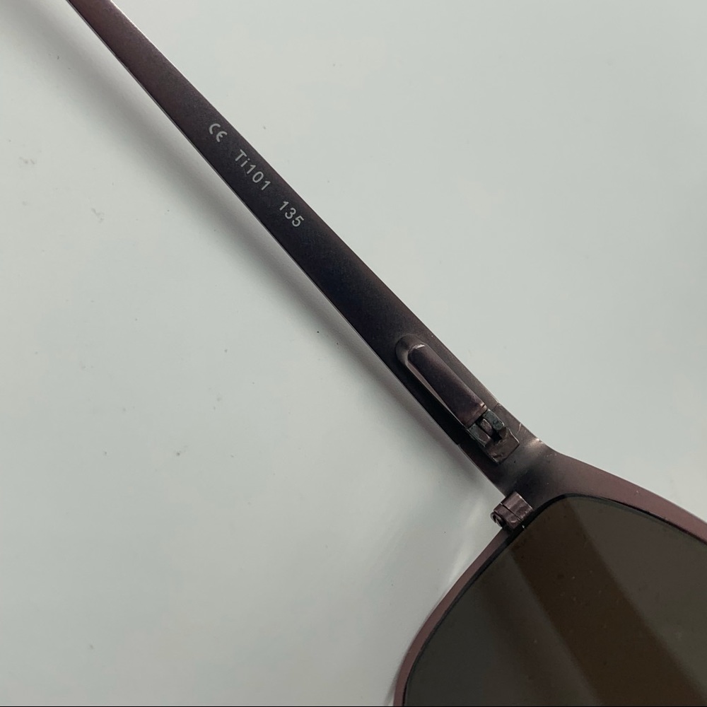 Tirr TI101 Pink Oval Sunglasses Frames - Picture 7 of 7
